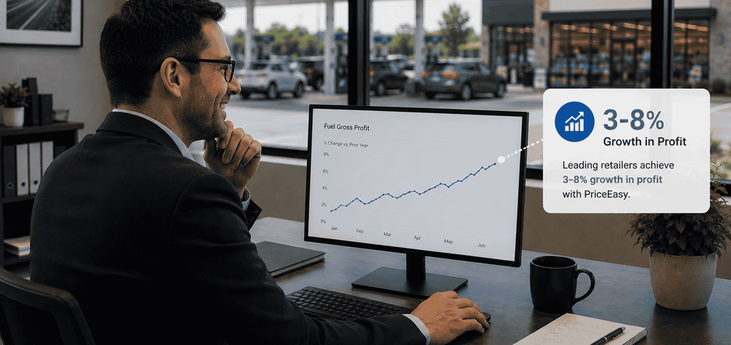 PriceEasy Fuels 3-8% Growth in Profit