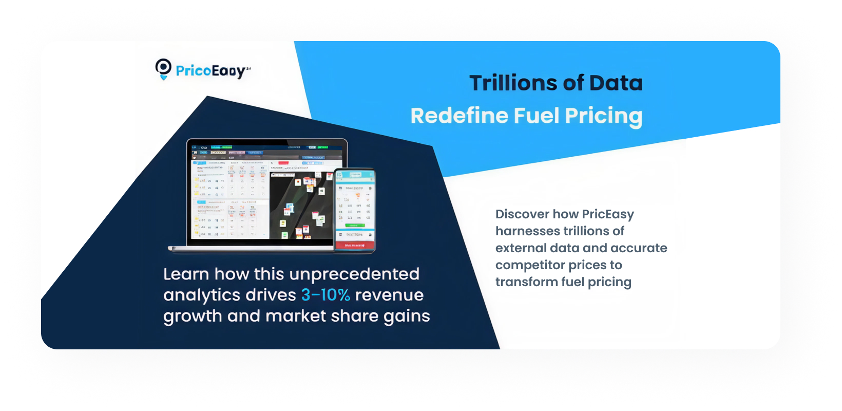 Leverage Trillions of Data Points for 15% Profit Growth with PriceEasy’s redefined fuel pricing