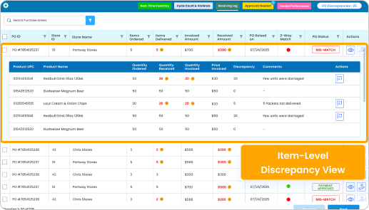 Invoice Reconciliation (3-Way Match)
