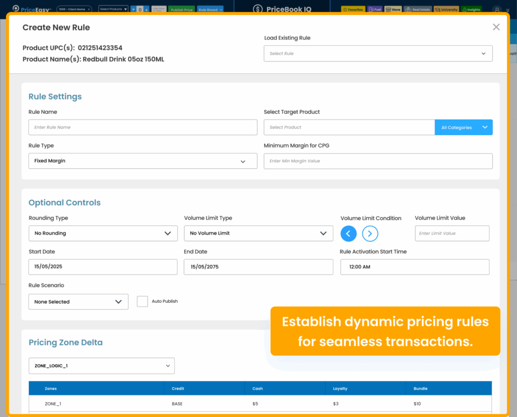 Dynamic & Rule-Based Pricing